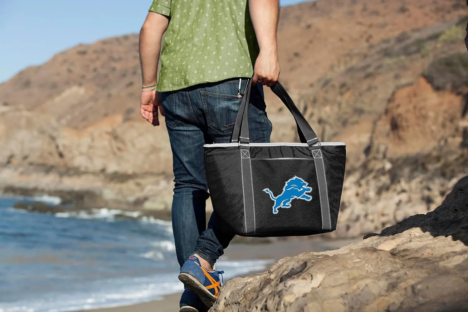 PICNIC TIME NFL Topanga Cooler Bag, Soft Cooler Tote Bag, Picnic Cooler