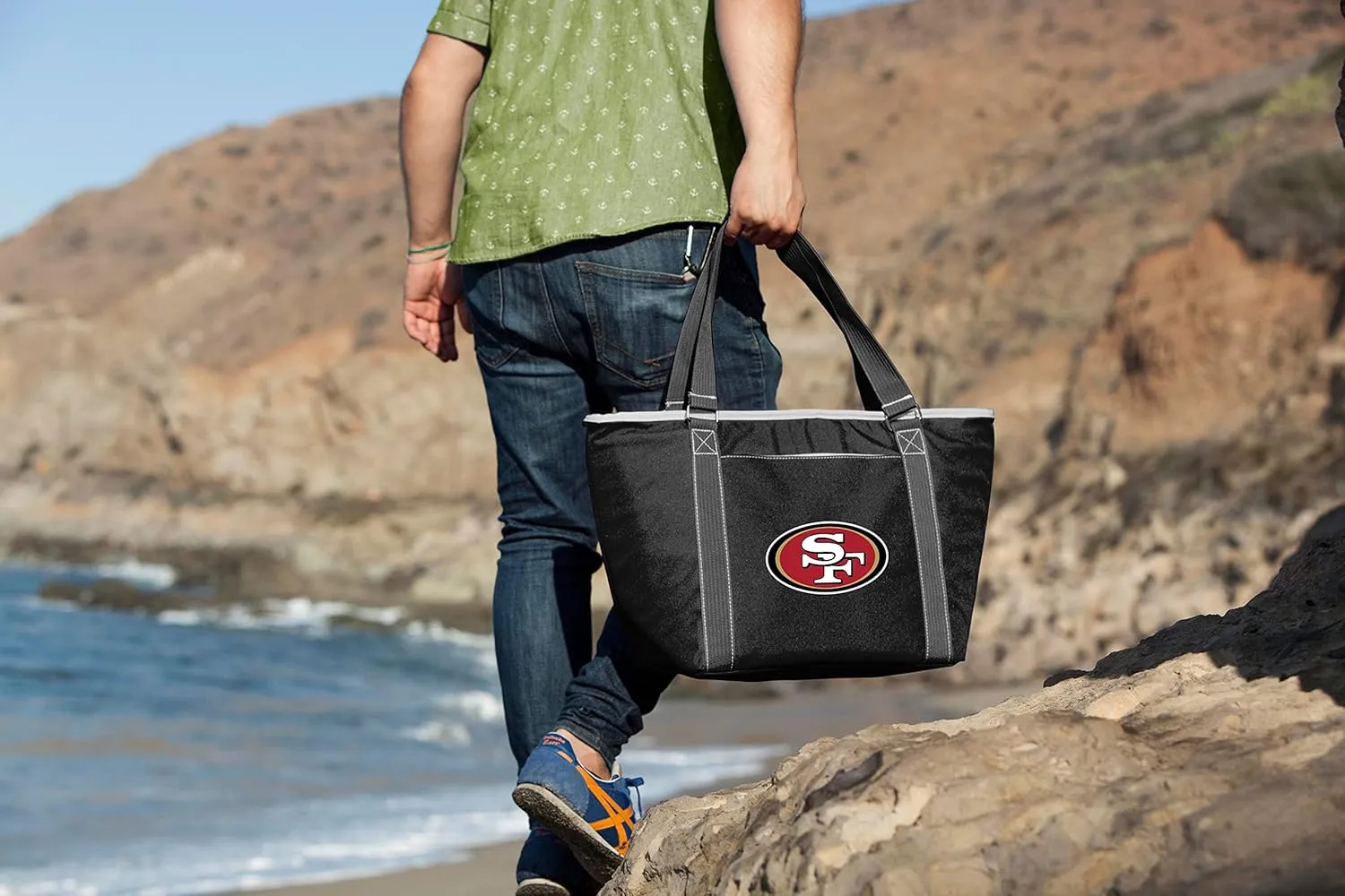 PICNIC TIME NFL Topanga Cooler Bag, Soft Cooler Tote Bag, Picnic Cooler