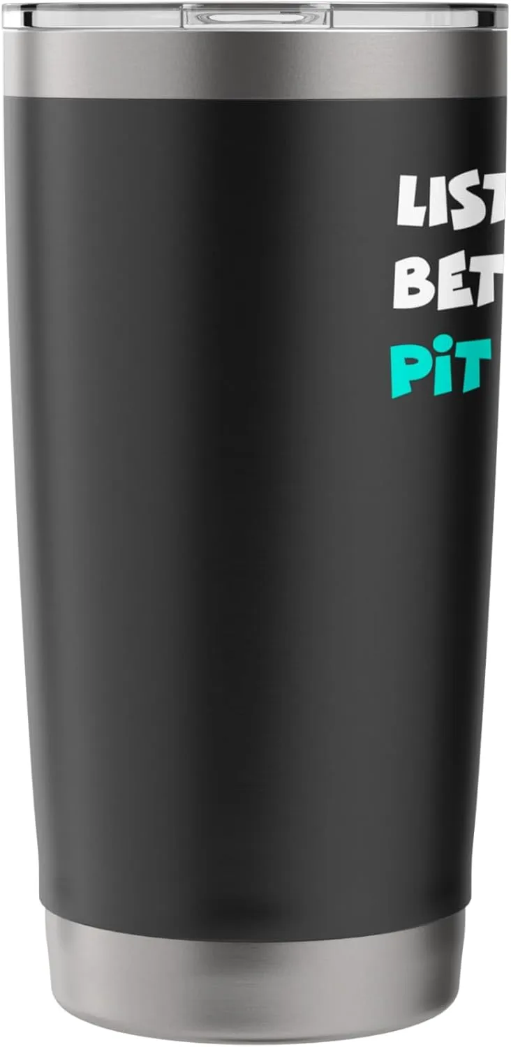 Pitbull Poodles List Of Dogs Better Than Pit Boodles Stainless Steel Insulated Tumbler