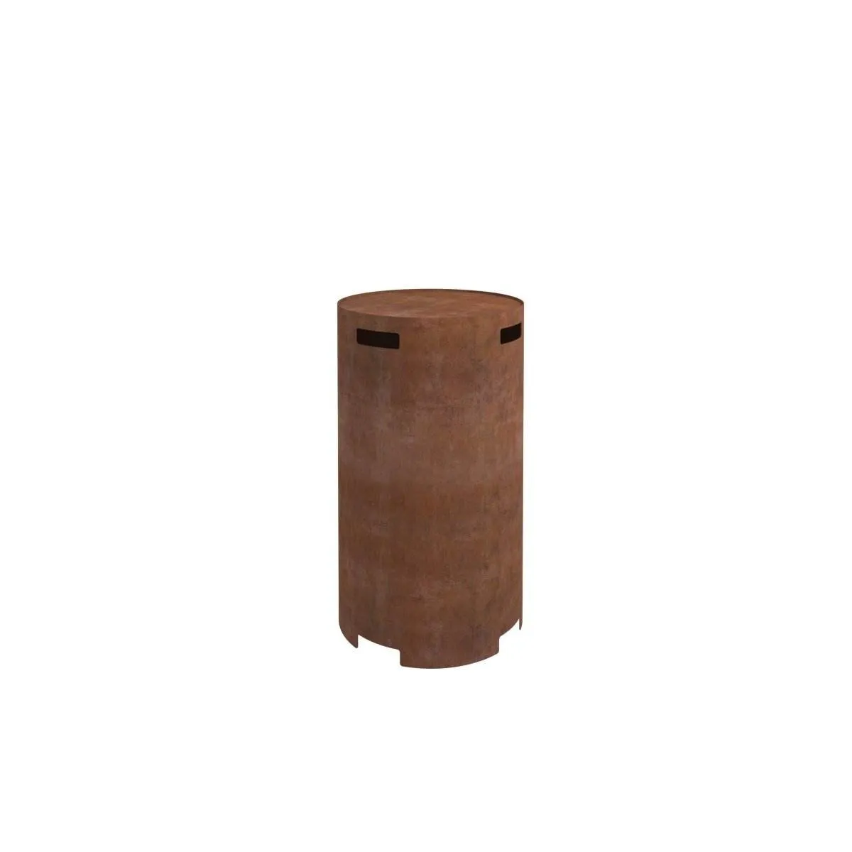 Planika Galio Corten Outdoor Gas Fire Pit Automatic