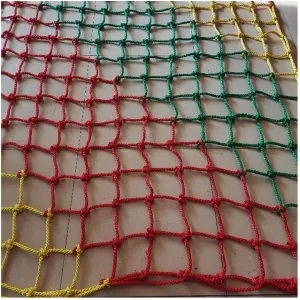 Playground Net Climbing Net, Safety Nets Cargo Rope Heavy Duty Netting Treehouse Protection, Rope Ladder Swing Nylon Rope Balcony Banister Protection Fence Decor Mesh(12mm-10cm,1X10m/3.3X32.81ft)