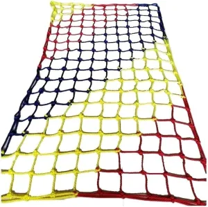 Playground Net Climbing Net, Safety Nets Cargo Rope Heavy Duty Netting Treehouse Protection, Rope Ladder Swing Nylon Rope Balcony Banister Protection Fence Decor Mesh(12mm-10cm,1X6m/3.3X19.69ft)