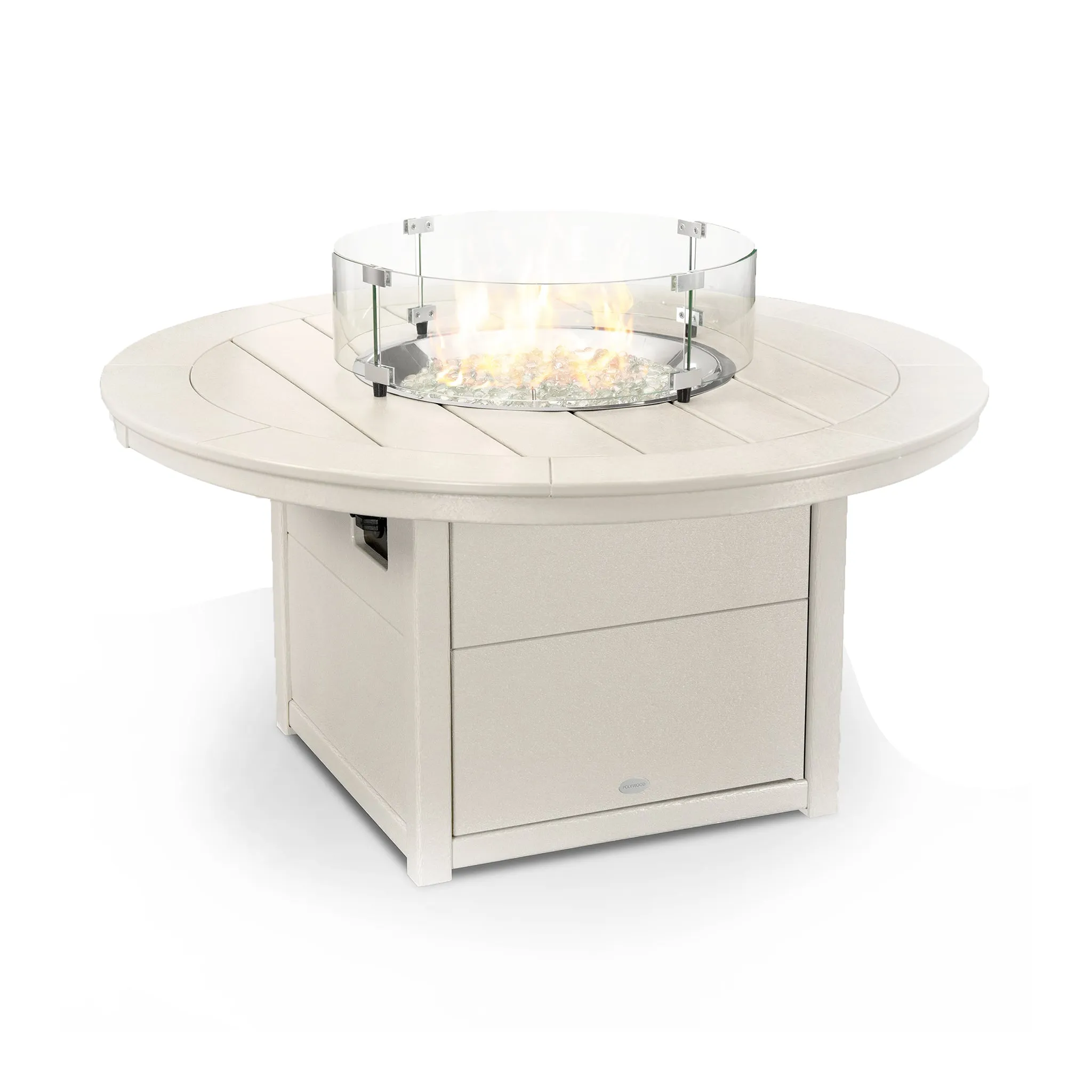 POLYWOOD Round 48" Fire Pit Table