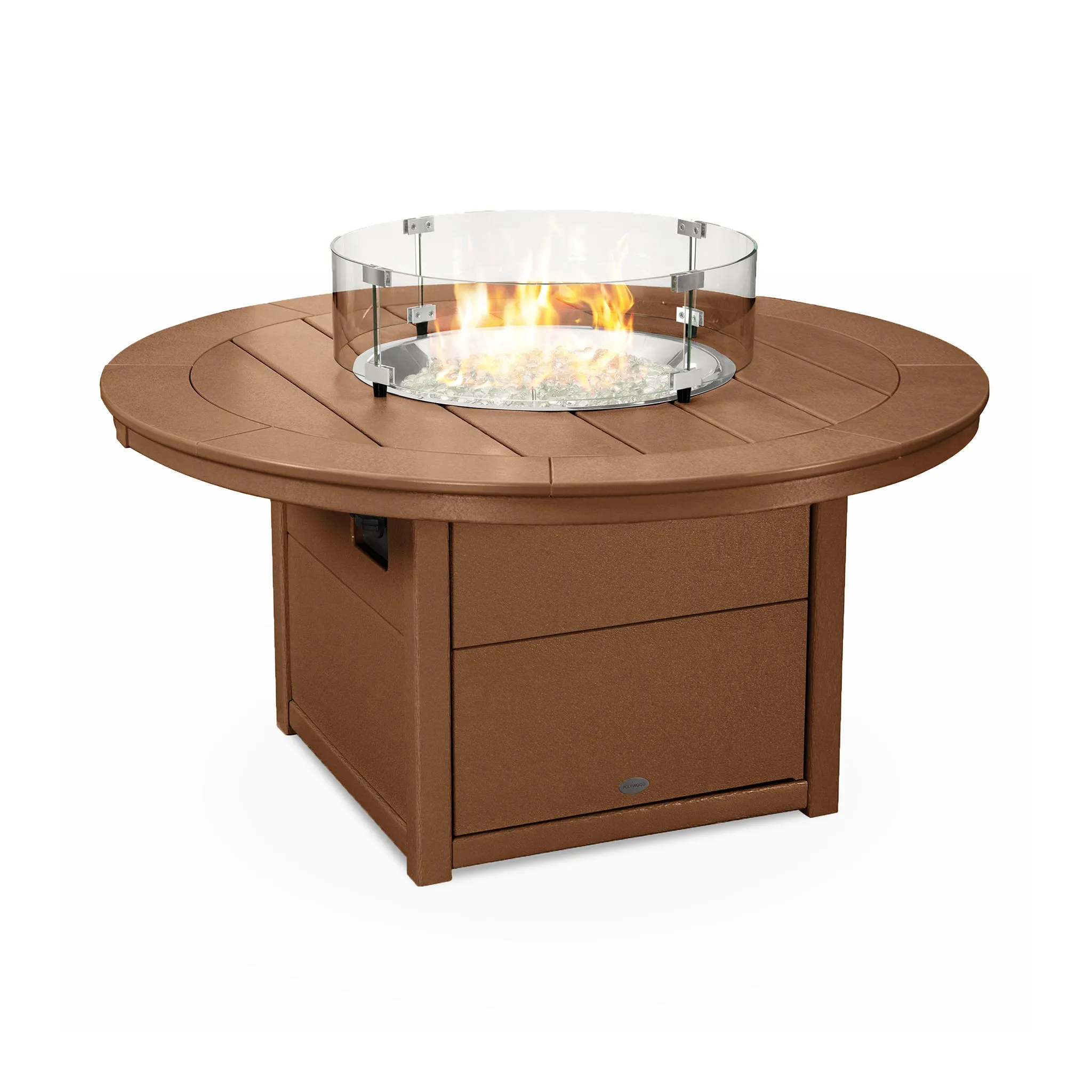 POLYWOOD Round 48" Fire Pit Table