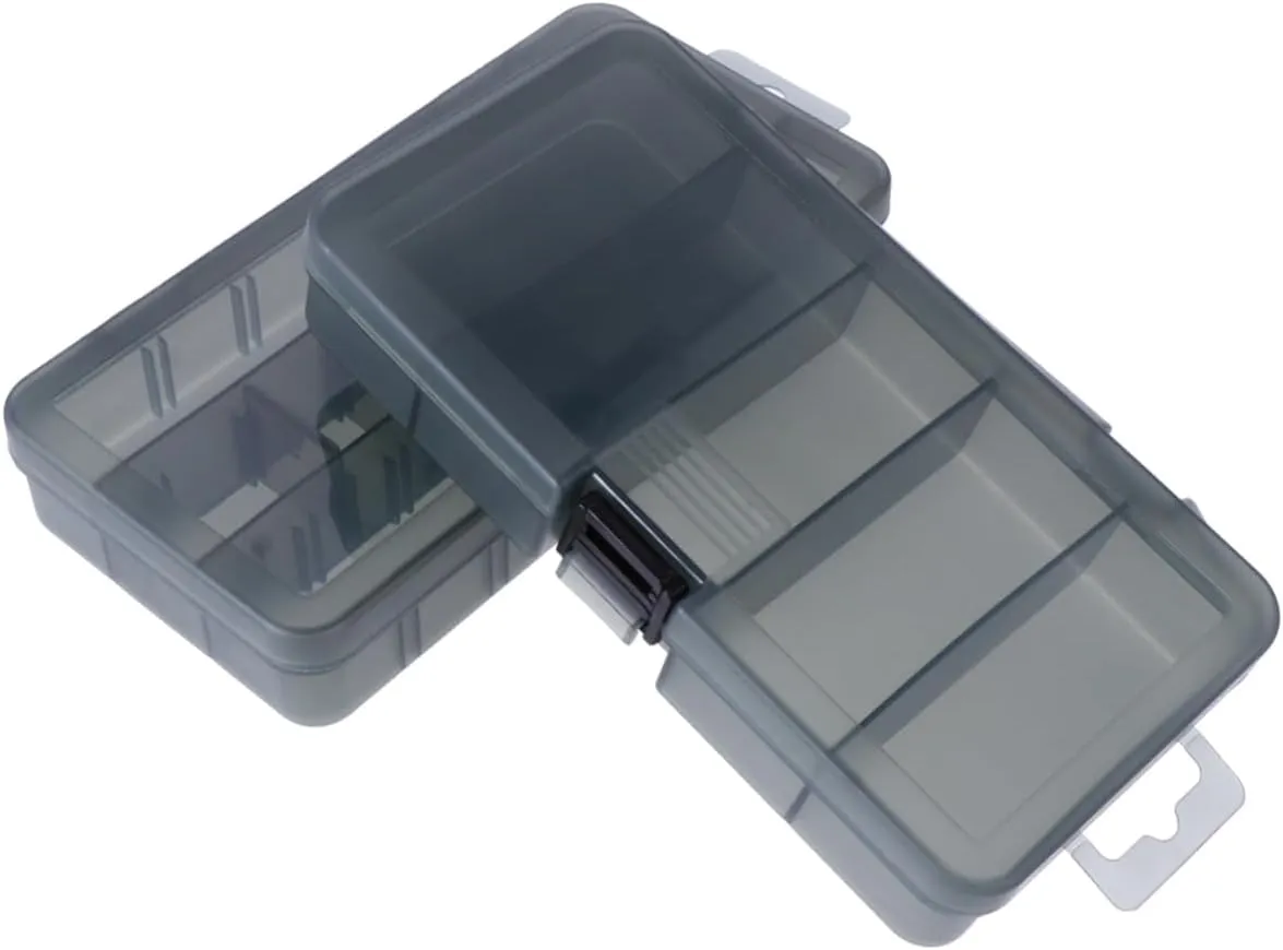POPETPOP 2 Pcs Box Bait Accessory Box Lure Saltwater Fishing Tackle Utility Organizer Fishing Bait Storage Fish Tackle Compartment Organiser Tray Pp Plastic