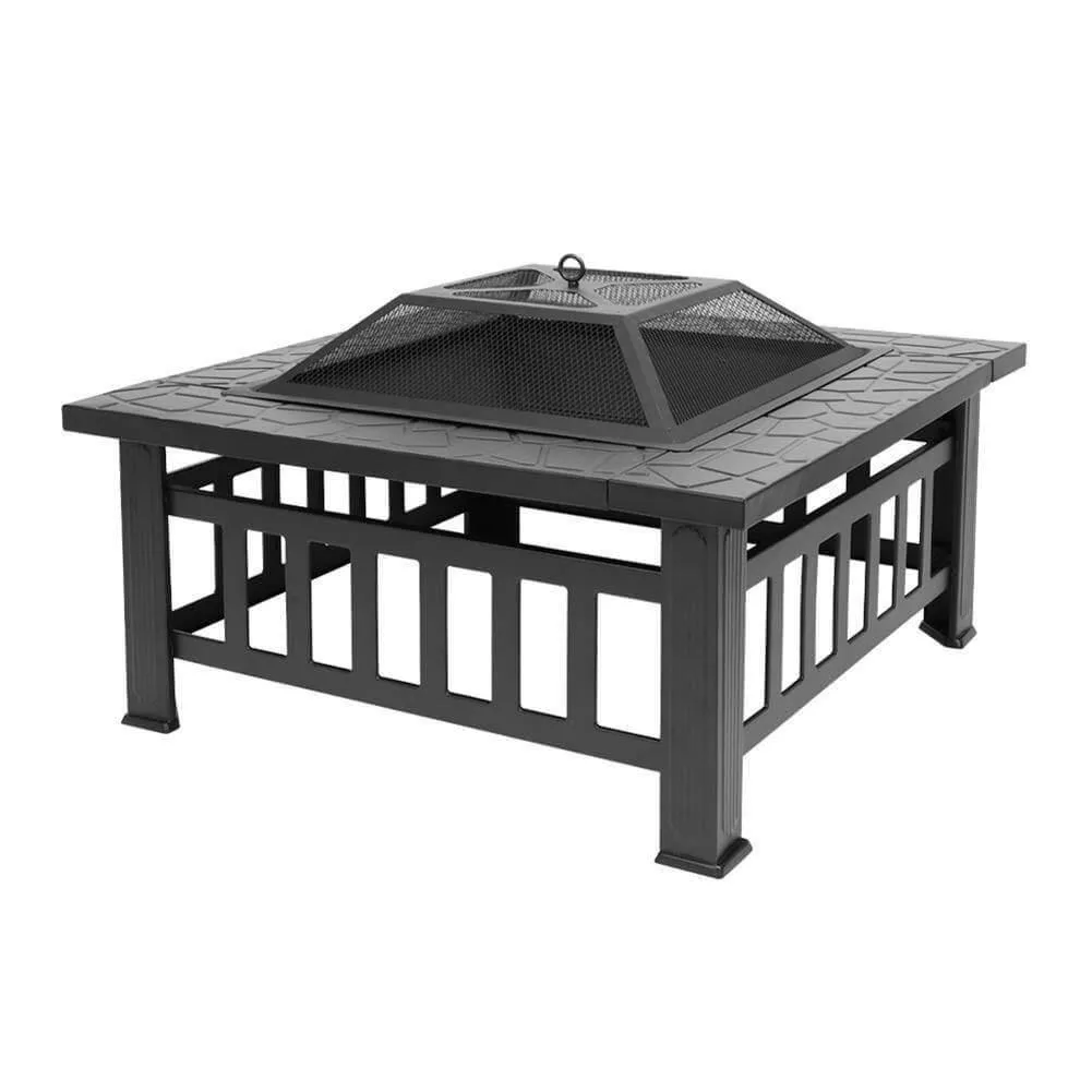 Portable Fire Pit Table - Compact Outdoor Patio Heater