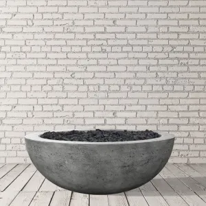 Prism Hardscapes Moderno 4 | 48" Concrete Fire Bowl