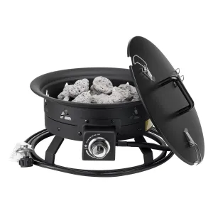 Propane Fire Pit 19' Outdoor Portable Fire Pit 58000 BTU