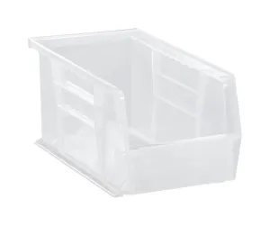 Quantum Storage 5-1/2 in. W X 5 in. H Storage Bin Plastic 1 compartments Clear