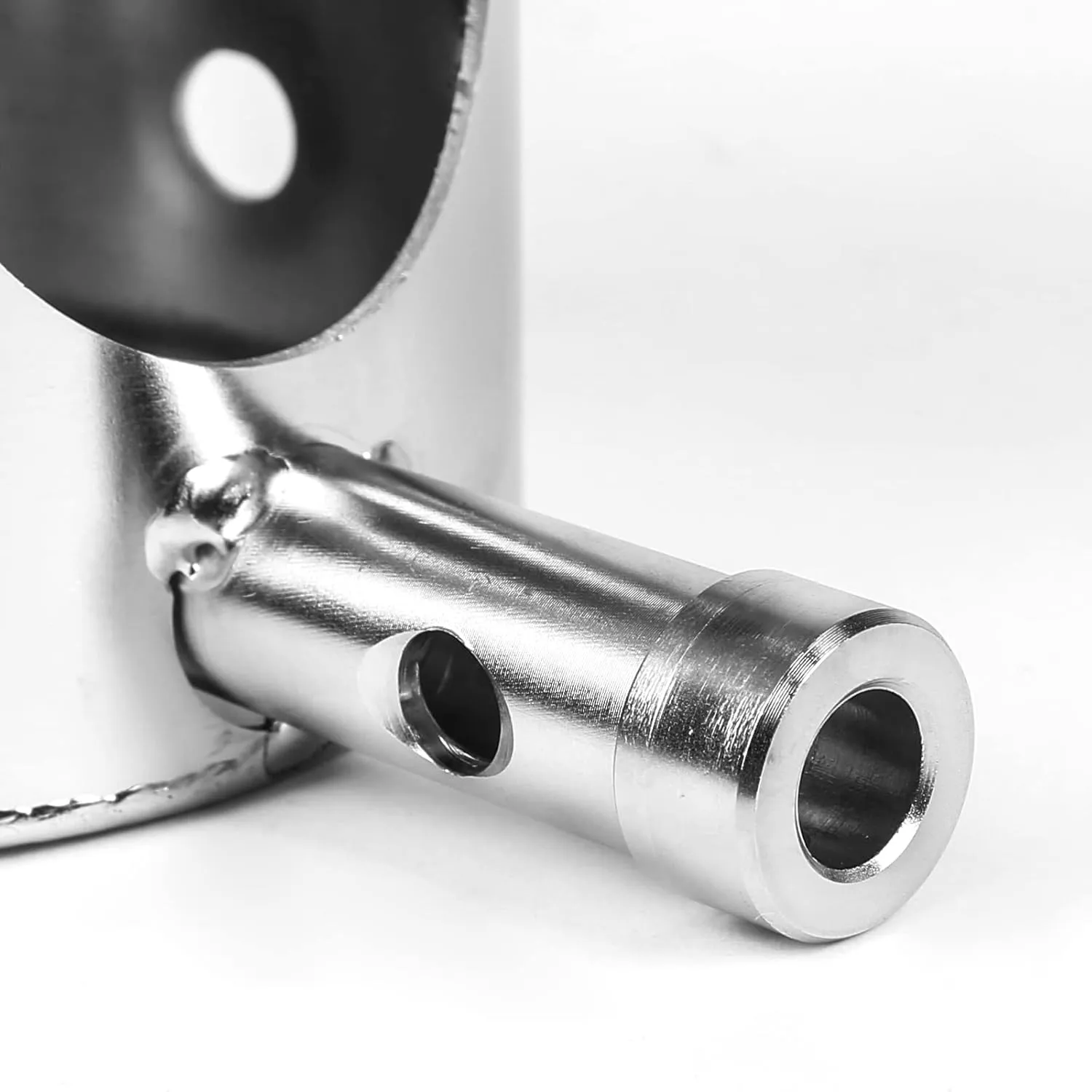 QuliMetal SUS304 Stainless Steel Fire Burn Pot Replacement Parts for Traeger and Pit Boss Pellet Grills, Durable Firepot with Ash Remover and Screws