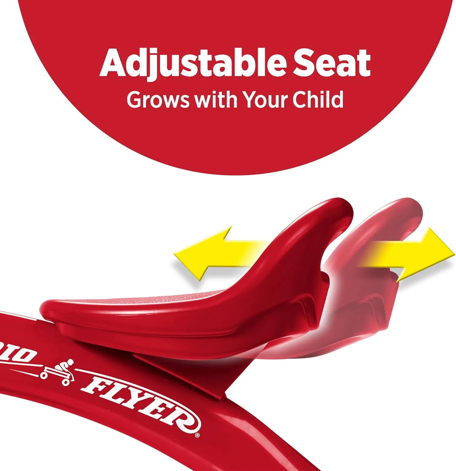 Radio Flyer Red Rider Trike, Outdoor Toddler Tricycle, for Ages 2.5-5 (Amazon Exclusive)