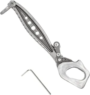 Rappel Gear Downhill Equipment Rescuing Device Climbing Descender for Rock Climbing Rappelling Climbing Downhill