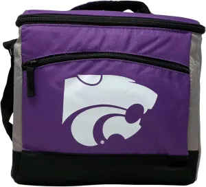 Rawlings NCAA Soft Sided Insulated Cooler Bag/Lunch Box, 24-Can Capacity, Kansas State, One Size, Team Colors