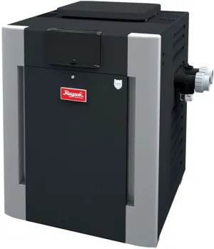 Raypak P-R266-A-EP-C Digital Propane Pool Heater, 266 BTU