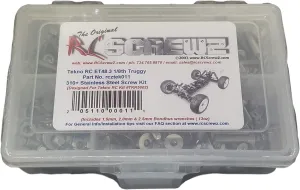 RCScrewZ Stainless Steel Screw Kit tek011 Compatible with Tekno RC ET48.3 Truggy TKR5602