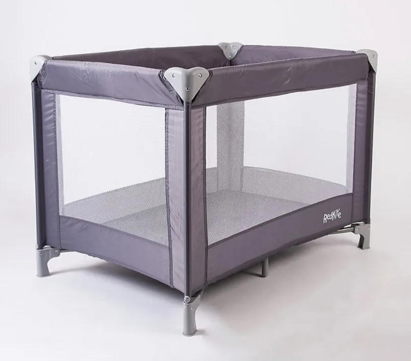 Red Kite sleep tight travel cot - Grey