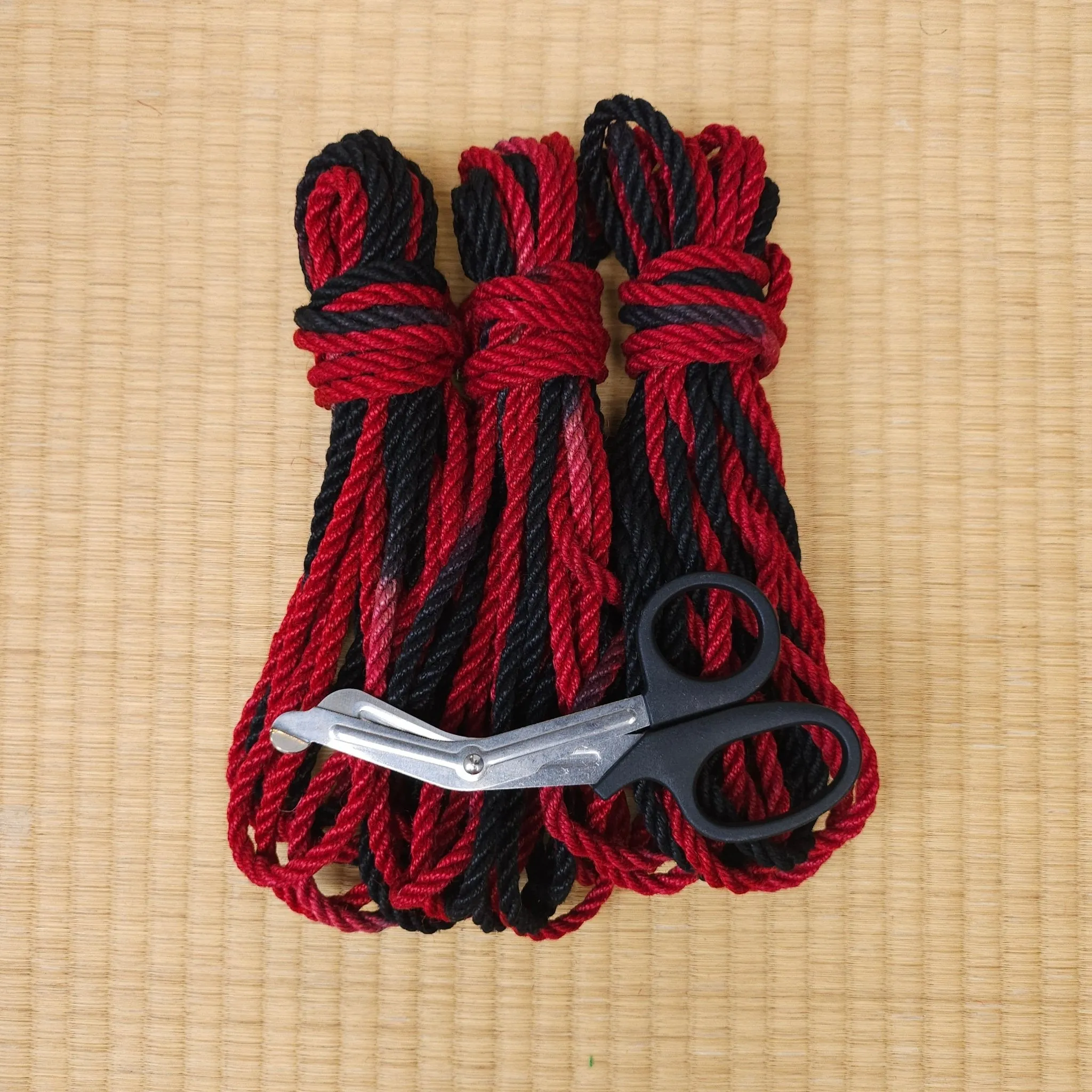 Red Twilight 2-Ply Shibari Jute Rope - Free Shears!*