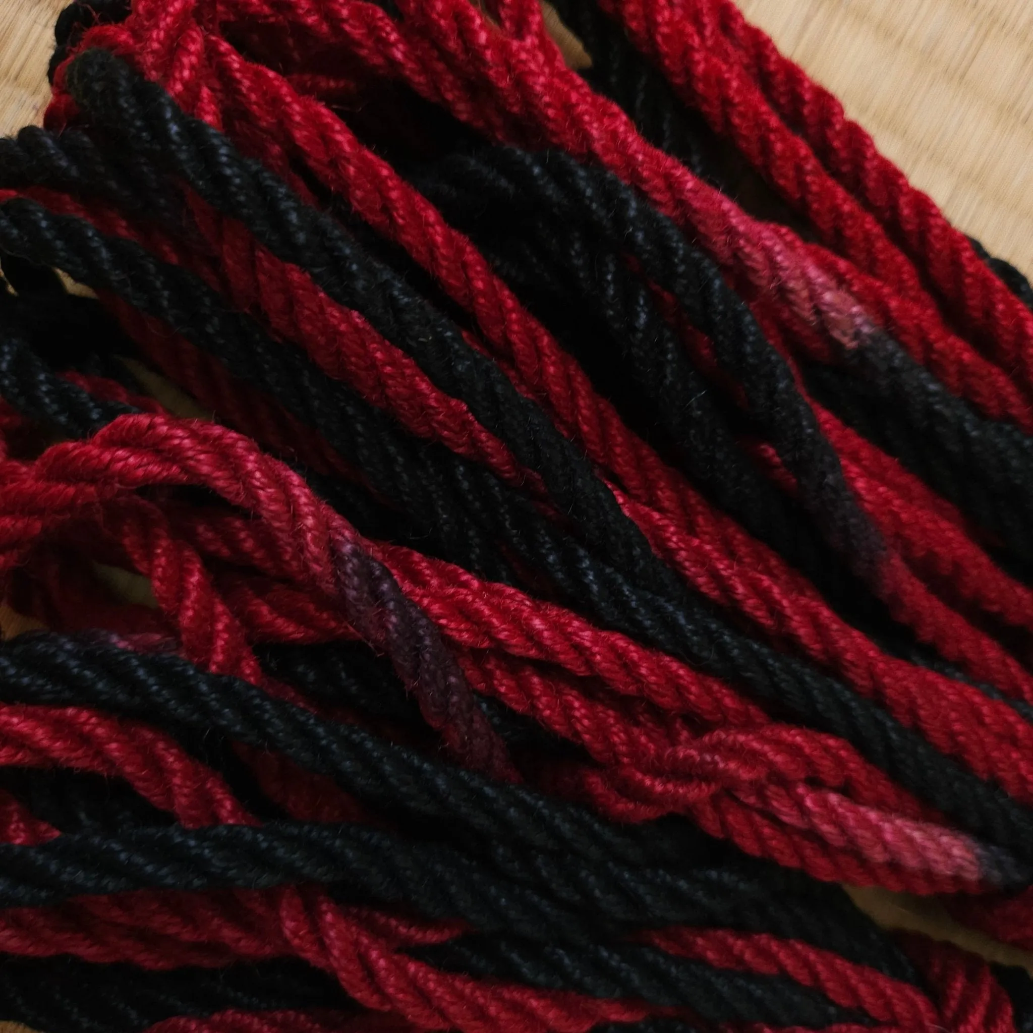 Red Twilight 2-Ply Shibari Jute Rope - Free Shears!*