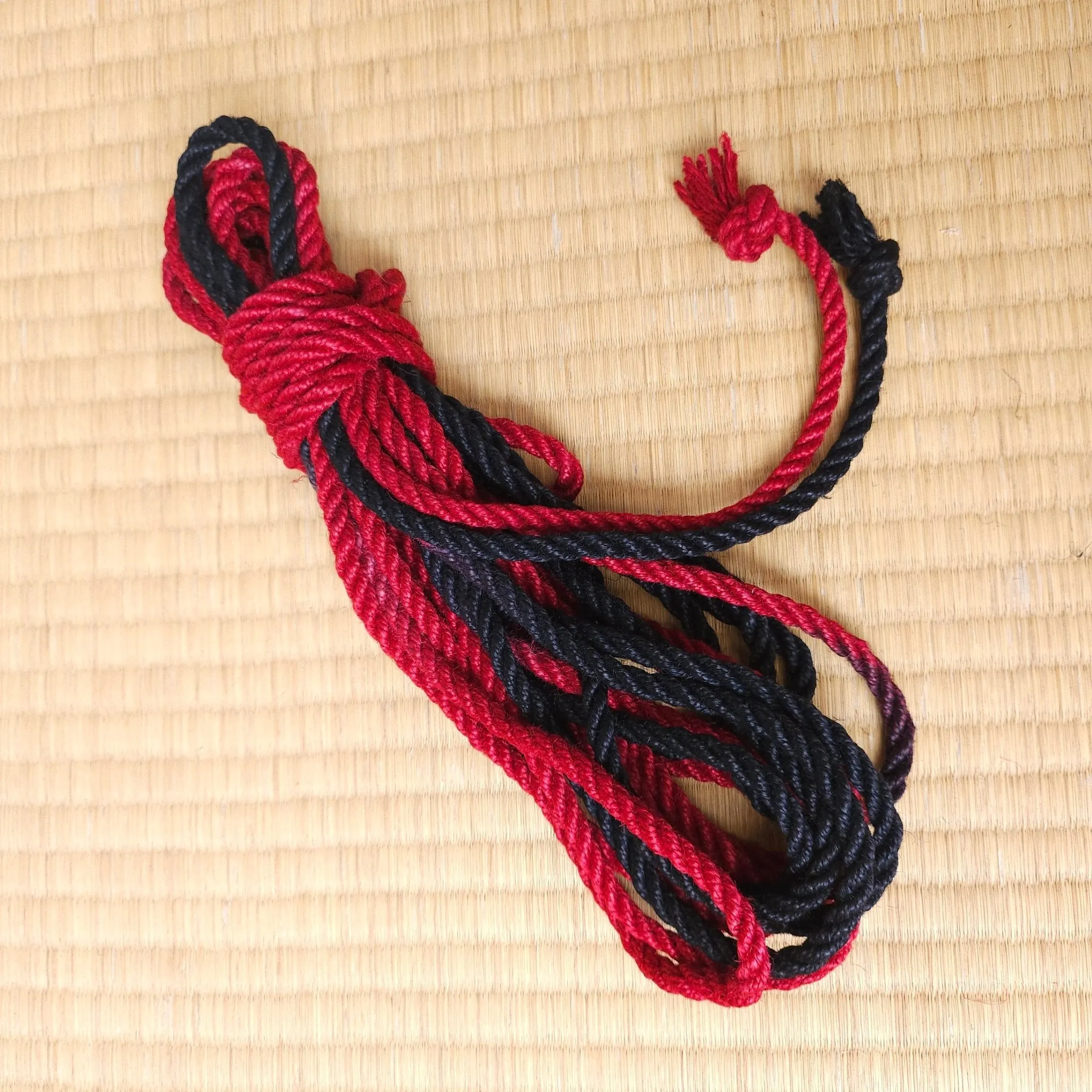 Red Twilight 2-Ply Shibari Jute Rope - Free Shears!*