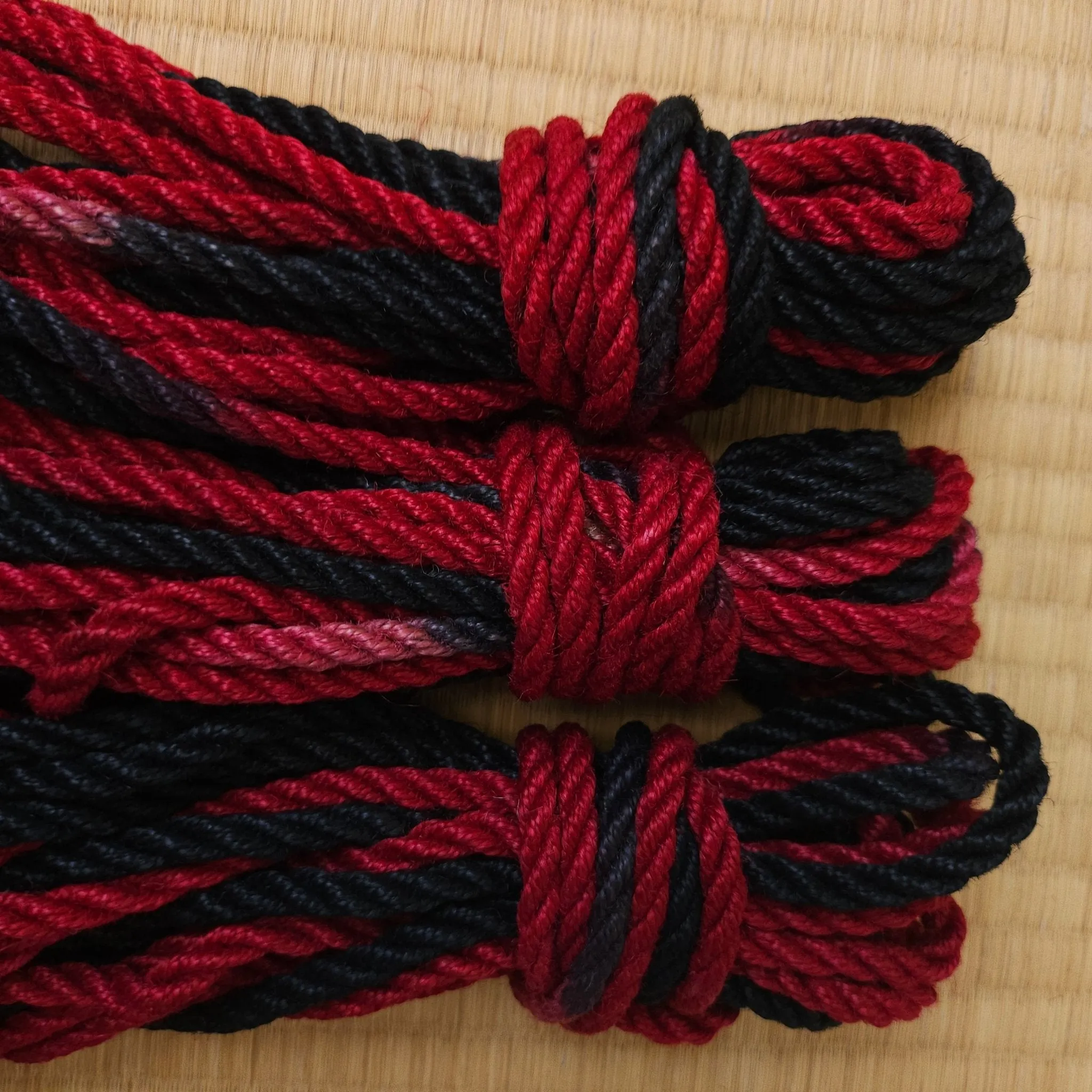 Red Twilight 2-Ply Shibari Jute Rope - Free Shears!*