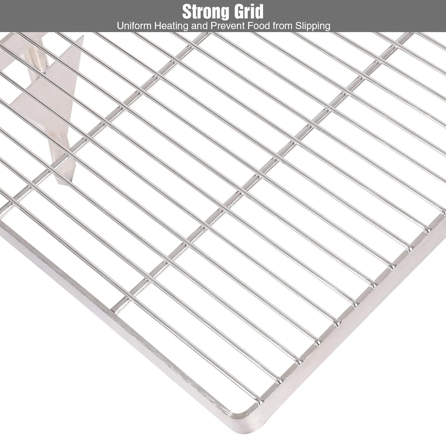 REDCAMP Folding Stainless Swivel Campfire Grill Grate, Portable Fire Pit Grill Grate Over Fire Pit, Heavy Duty Steel Grate & Camp Fire Rack with Carrying Bag for Outdoor Camping Cooking