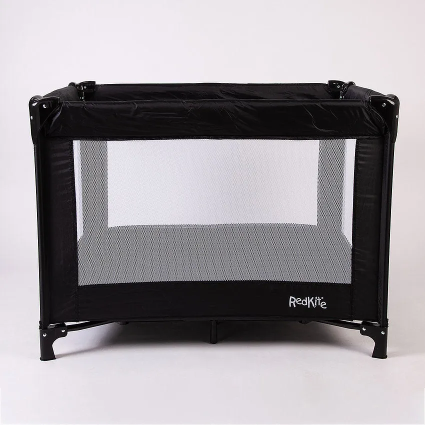 Redkite Sleep Tight Travel Cot Black