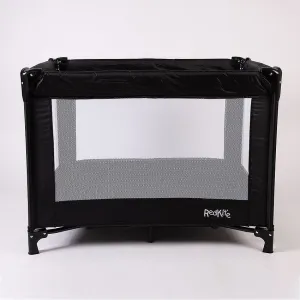 Redkite Sleep Tight Travel Cot Black