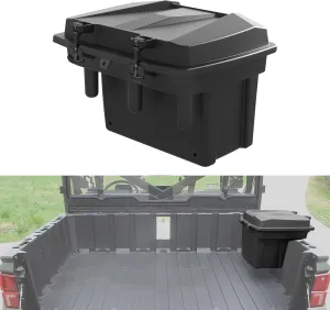 Removable Cargo Storage Box for Can-Am Defender HD5/ HD8/ HD10/ Max HD8/ Max HD10 2016-2024 / Commander 2021-2024, Rear Bed Trunk Storage Bin for Can am Defender Commander, 1PCS