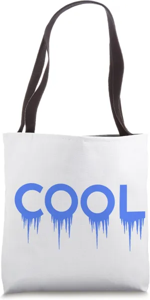 Retro Cool With Icicles Vintage Tote Bag