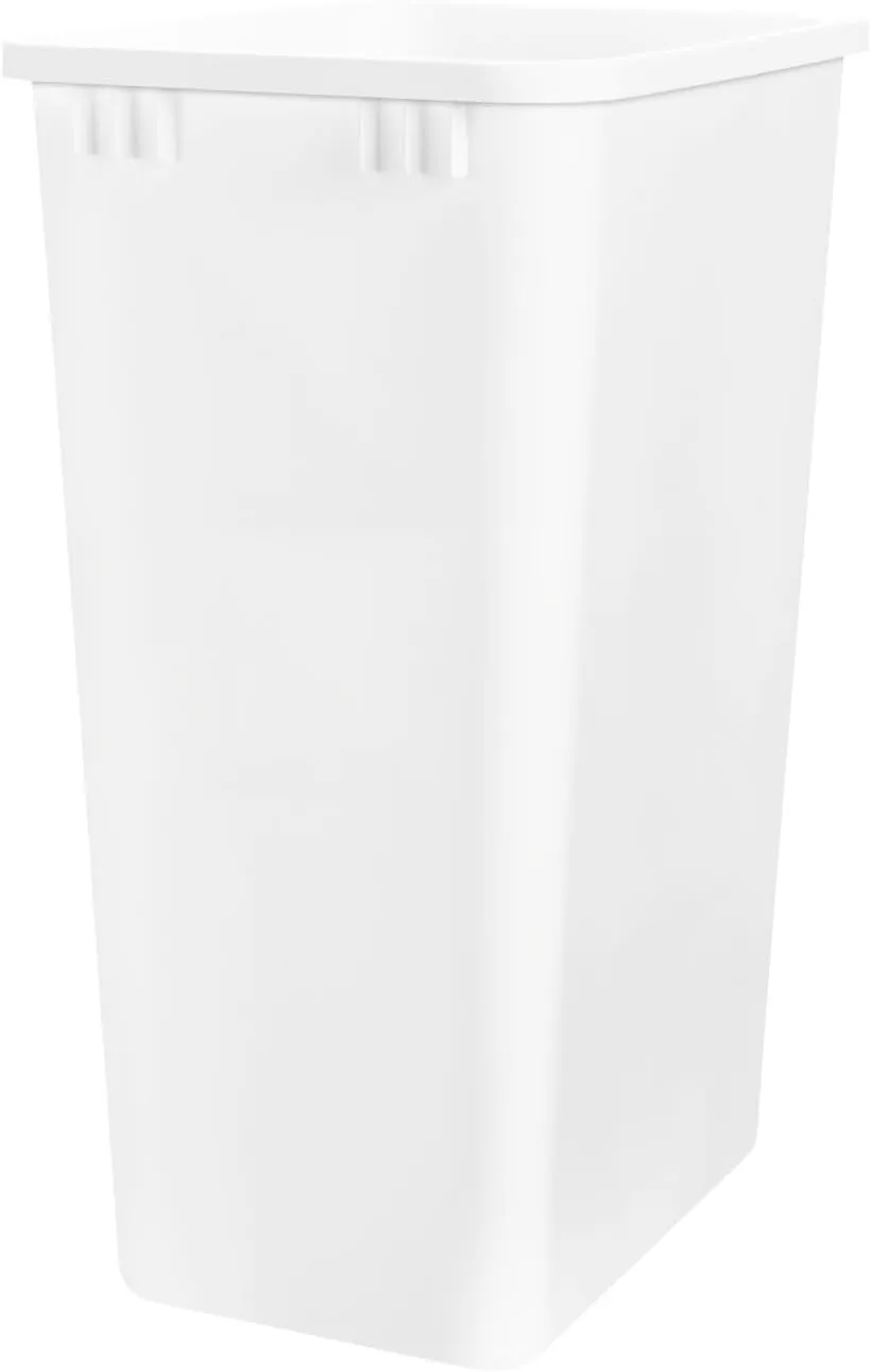 Rev-A-Shelf 50 Quart Waste Bin, White