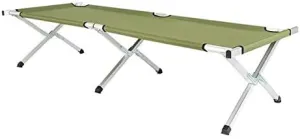 RHB-03A Portable Folding Camping Cot with Carrying Bag Army Green