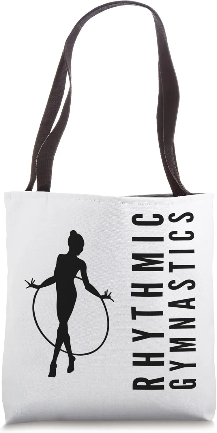 Rhythmic Gymnastics - Gymnast with a hoop Tote Bag