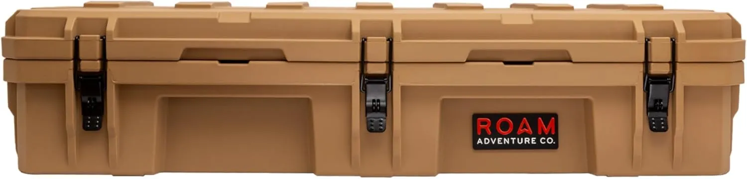 ROAM Rugged Cargo Box - Heavy Duty Roof-Mounted Storage Case, Lockable Waterproof Camping Gear Organizer, Truck Bed Storage Bin, Adventure Ready Overland Gear for Off-Road Travel