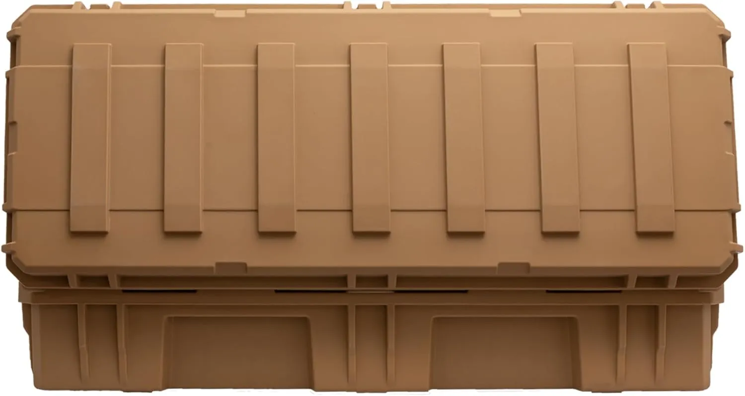 ROAM Rugged Cargo Box - Heavy Duty Roof-Mounted Storage Case, Lockable Waterproof Camping Gear Organizer, Truck Bed Storage Bin, Adventure Ready Overland Gear for Off-Road Travel