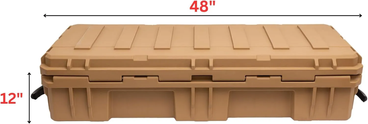 ROAM Rugged Cargo Box - Heavy Duty Roof-Mounted Storage Case, Lockable Waterproof Camping Gear Organizer, Truck Bed Storage Bin, Adventure Ready Overland Gear for Off-Road Travel