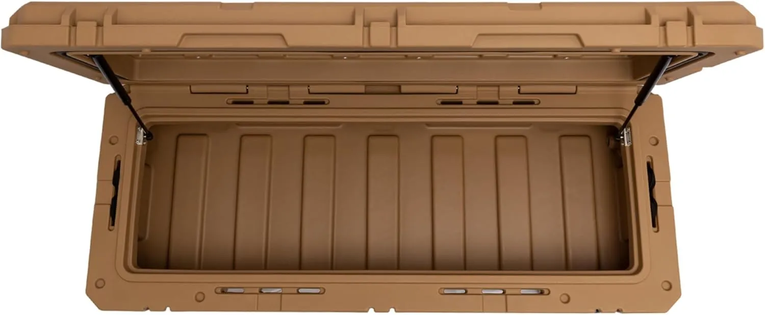 ROAM Rugged Cargo Box - Heavy Duty Roof-Mounted Storage Case, Lockable Waterproof Camping Gear Organizer, Truck Bed Storage Bin, Adventure Ready Overland Gear for Off-Road Travel