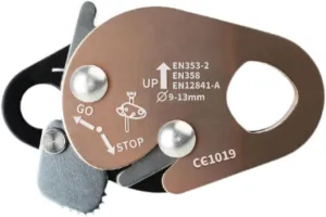 Rock Climbing Rope Grab Protection Lanyard Grab Adjuster Falling Arrester for Expedition Exploring Outward Bound Training