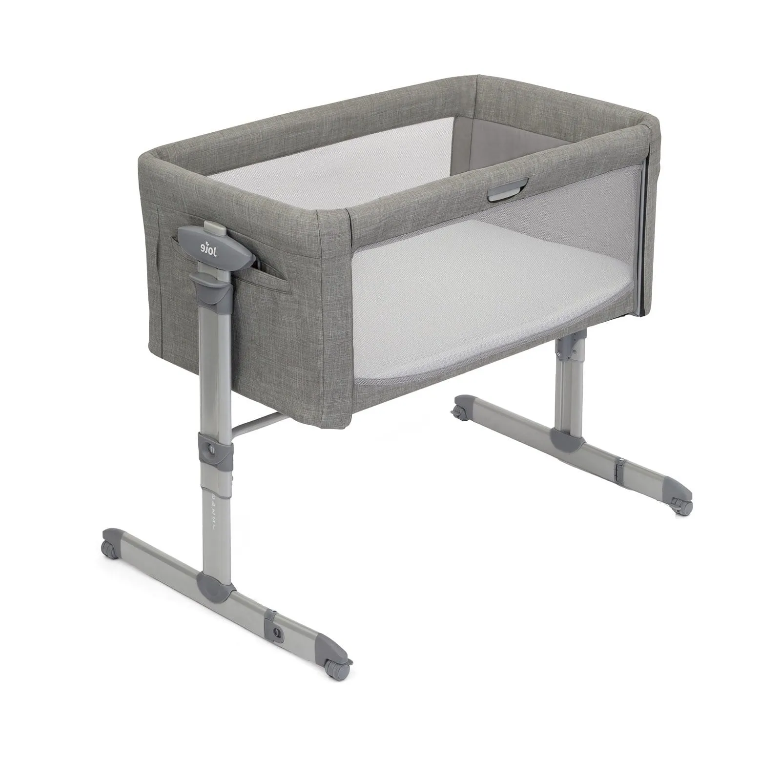 Roomie glide bedside crib