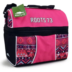 Roots 73 Cooler Bag (Pink and Black)