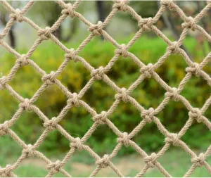Rope Net Climbing Net,16mm Thick Rope Net for Playground Climbing,Tree House Climbing Child Safety Net Rope Ladder Hammock for Outdoor Heavy Duty Cargo Net(Size:1mx2m)