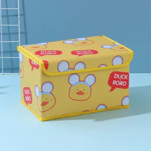 Roro Duck PU Fabric Storage Bin Series In Yellow Color
