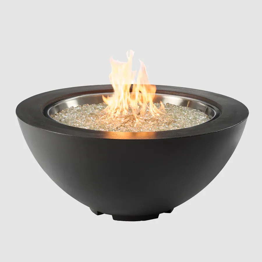 Round Gas Fire Pit Bowl The Cove 42"