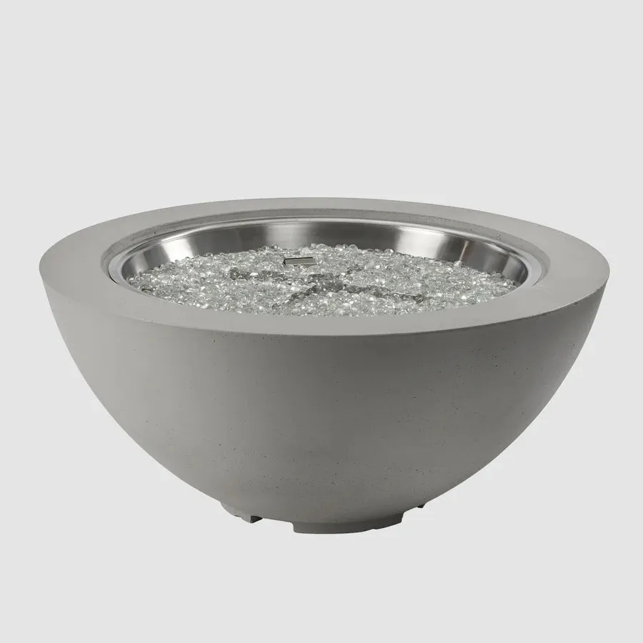Round Gas Fire Pit Bowl The Cove 42"