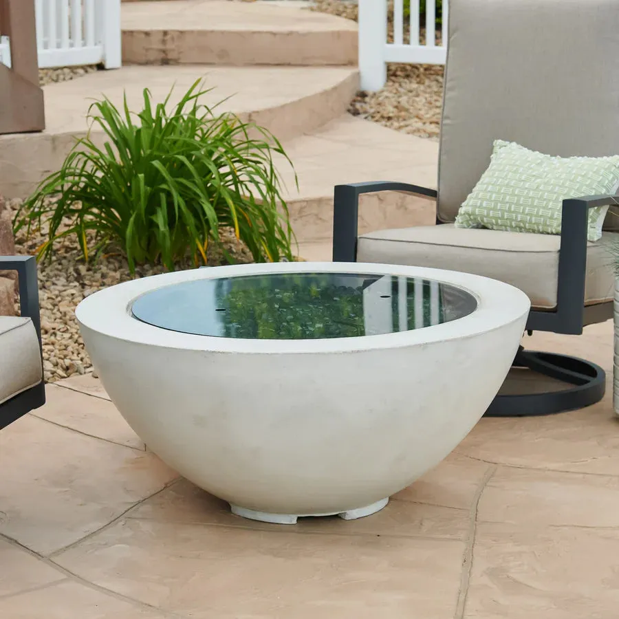 Round Gas Fire Pit Bowl The Cove 42"