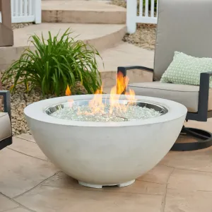 Round Gas Fire Pit Bowl The Cove 42"