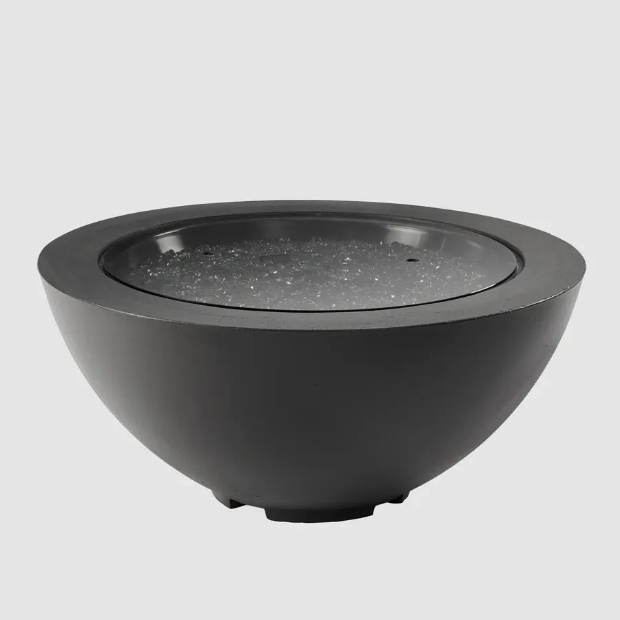 Round Gas Fire Pit Bowl The Cove 42"
