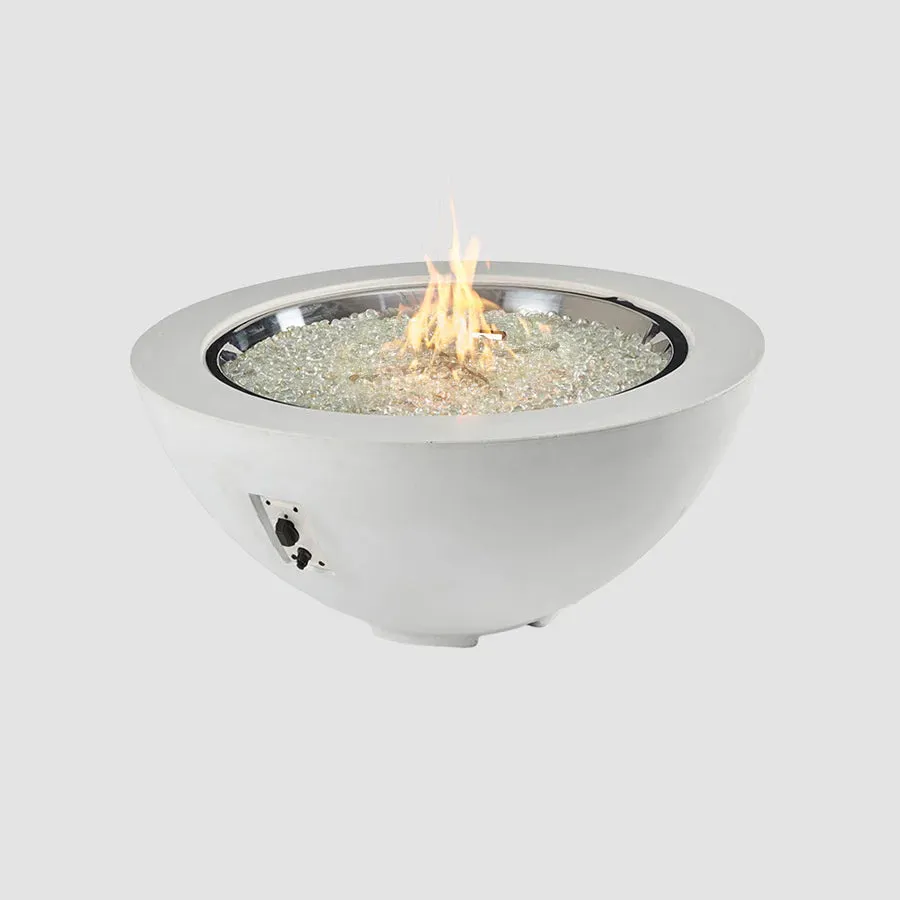 Round Gas Fire Pit Bowl The Cove 42"