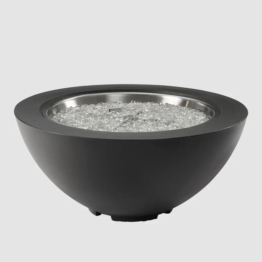 Round Gas Fire Pit Bowl The Cove 42"