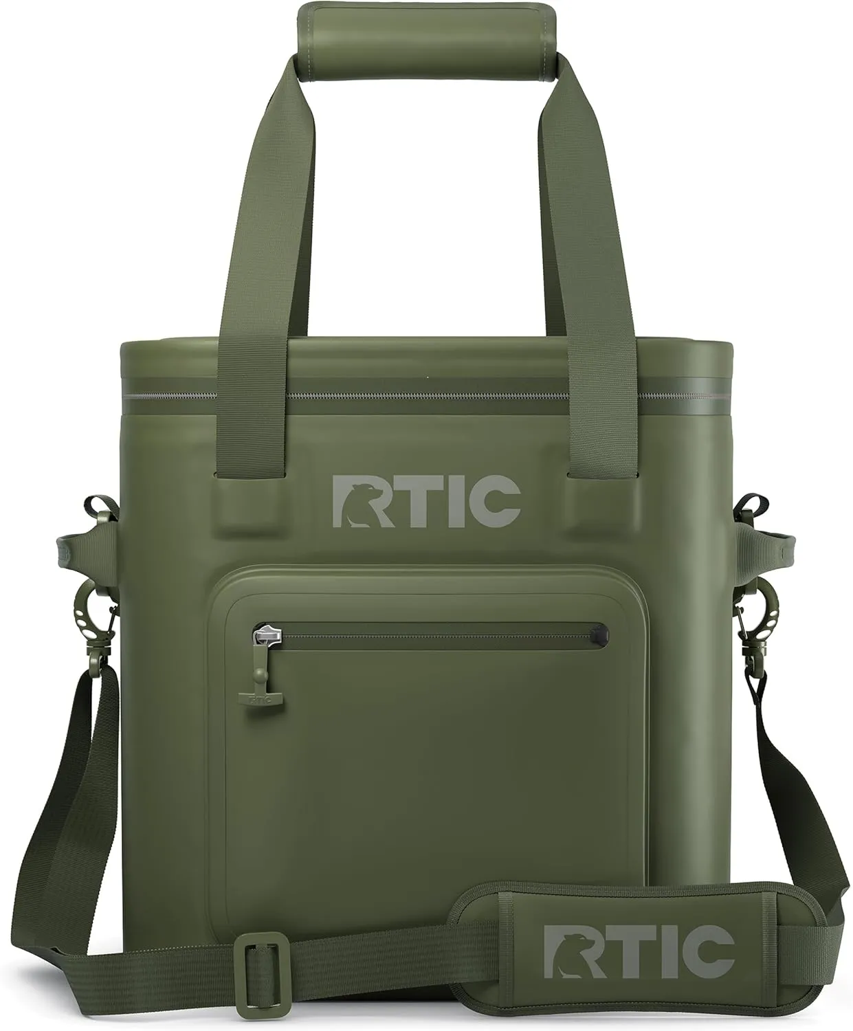 RTIC 20 Can Ultra-Tough Soft Cooler Pro, Insulated, Waterproof, Leak Proof, Portable Floating Bag for Beverage, Drink, Lunch, Outdoor, Beach, Car,Camping, Picnic, Fishing, Boat