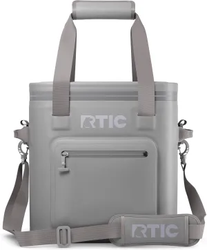 RTIC 20 Can Ultra-Tough Soft Cooler Pro, Insulated, Waterproof, Leak Proof, Portable Floating Bag for Beverage, Drink, Lunch, Outdoor, Beach, Car,Camping, Picnic, Fishing, Boat